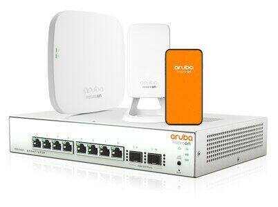 jl685a Switch HP Aruba networks Instant On 1930 48g+ 48 portas gigabit 4SFP/SFP+ 1G/10G gerenciavel