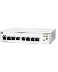 JL810A Switch HP Aruba networks Instant On 1930 8 portas gigabit RJ-45 10/100/1000 switching 16 Gbps  Capacidade 11,90 Mpps Cloud, navegador Web, gerenciador SNMP