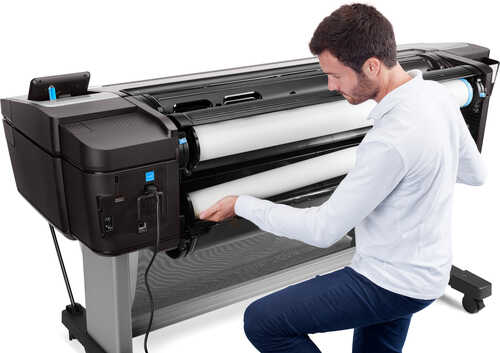 Impressora plotter 44 polegadas HP DesignJet T1700 grande formato