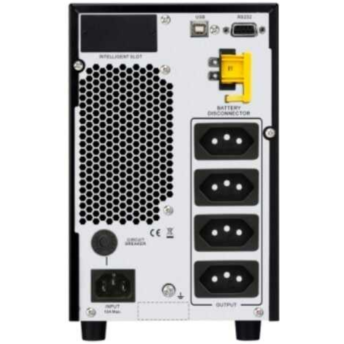 Nobreak APC Easy UPS On-Line 2000VA 230V slot cartão inteligente LCD SRV2KI-BR-892