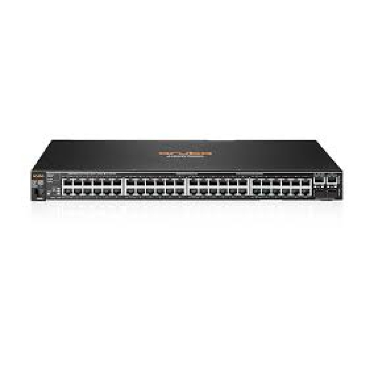 HPE Switch 2530-48G-PoE+ J9772A com 48 portas PoE 10/100/1000Mbps + 4x portas 1G SFP, PoE 382W, gerenciável, MDI/MDIX, 128MB flash; 256 MB DDR3 DIMM, Class Service, QoS, VLAN, IPv6 IPv4, Virtual stacking, 104 Gbps Listas de acesso-0