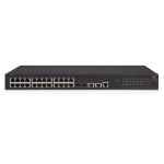JG960A HPE Switch OfficeConnect 1950 24G 2SFP+ 2XGT, 24 portas 10/100/1000 de negociação automática RJ45, 2 portas SFP + fixas 1000/10000 SFP + ( 10 Gigabit ) 2 portas RJ45 1 / 10GBASE-T 1 porta do console, 1U gerenciável,não modular,par trançado fibra op-0
