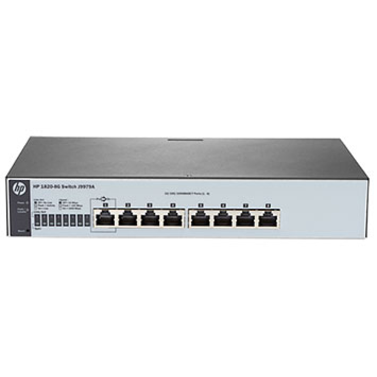 HPE Switch 1920-8G com 8x 10/100/1000Mbps RJ45 + 2x portas 1G SFP JG920A-0