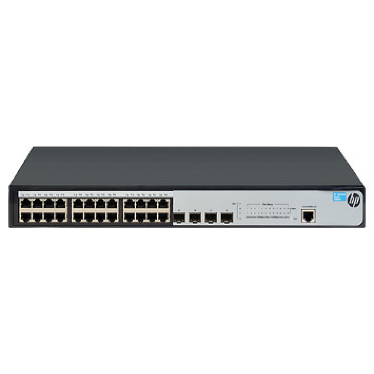 Switch HP 1920-24G + 4 SFP 1000 24 portas 10/100/1000 + 4 SFP , JG924A , de camada 3 Spanning Tree: STP, RSTP e MSTP, SNMP v1, v2 e v3, controle de segurança granular para listas de controle de acesso, QOS, suporte a Jumbo Frame-561