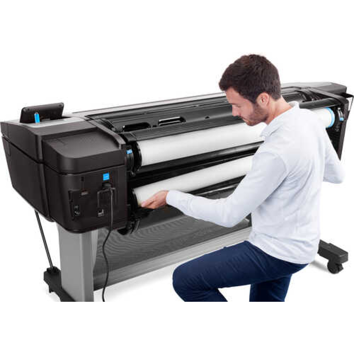 IMPRESSORA PLOTTER HP DESIGNJET T1700 W6B55A - 44 POLEGADAS-652