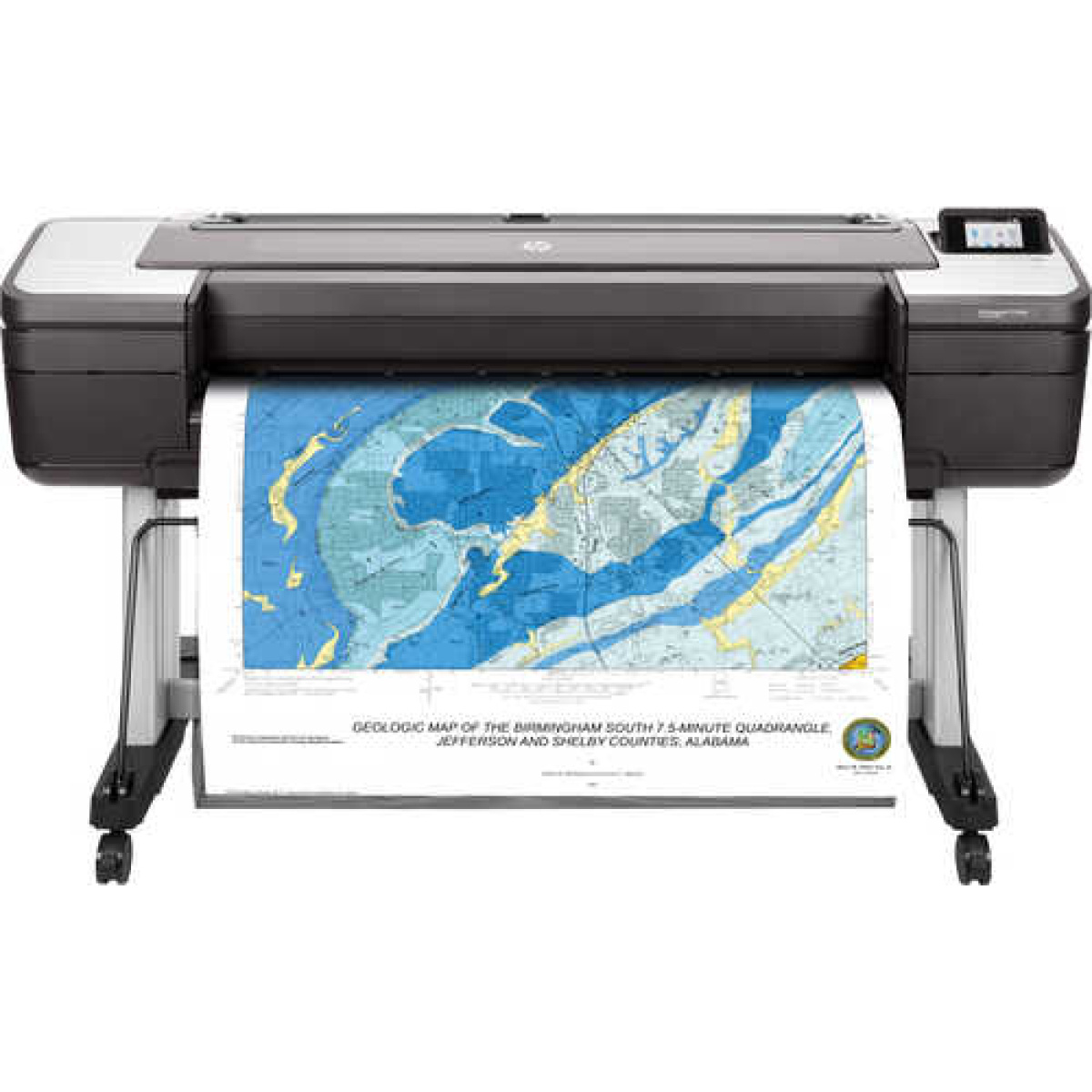 IMPRESSORA PLOTTER HP DESIGNJET T1700 W6B55A - 44 POLEGADAS-0