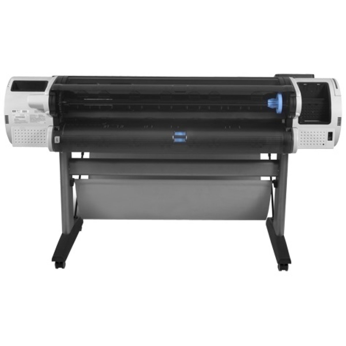 Plotter Impressora HP DesignJet T1300 PostScript, 1.118 mm 44" polegadas, Mobile Printing,ePrint & Share,Servidor Web,imprime pen drive,usb,2 rolos automáticos,folha solta,bandeja mídia,cortador,6 cartuchos,Até 2400 x 1200 dpi,CAD e GIS,Gigabit Eth CR652A-425