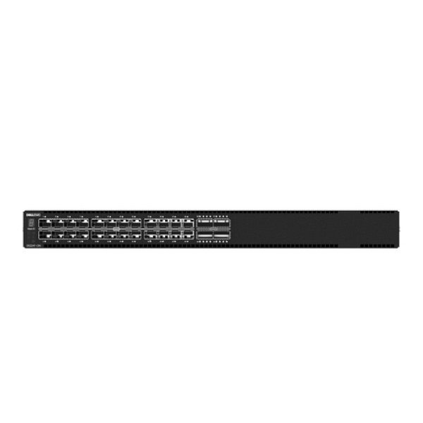 SWITCH DELL S-Series S5224F-ON 210-APHQ-7Q5W Gerenciado L2/L3 24x 25GbE SFP28, 4x 100GbE QSFP28 ports, IO to PSU air, 2x PSU, OS10-0
