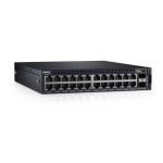 Dell Networking Switch X-Series gerenciamento inteligente, X1026 , 210-ADPL-00RF, 24 portas 10/100/1000Base-T Gigabit Ethernet 2 portas SFP SFP/SFP ,até 4096 Vlans. Life time, Quality of servisse, Internal DHCP Server, Up to 52 Gbps, NÃO É MAIS FABRICADO-0