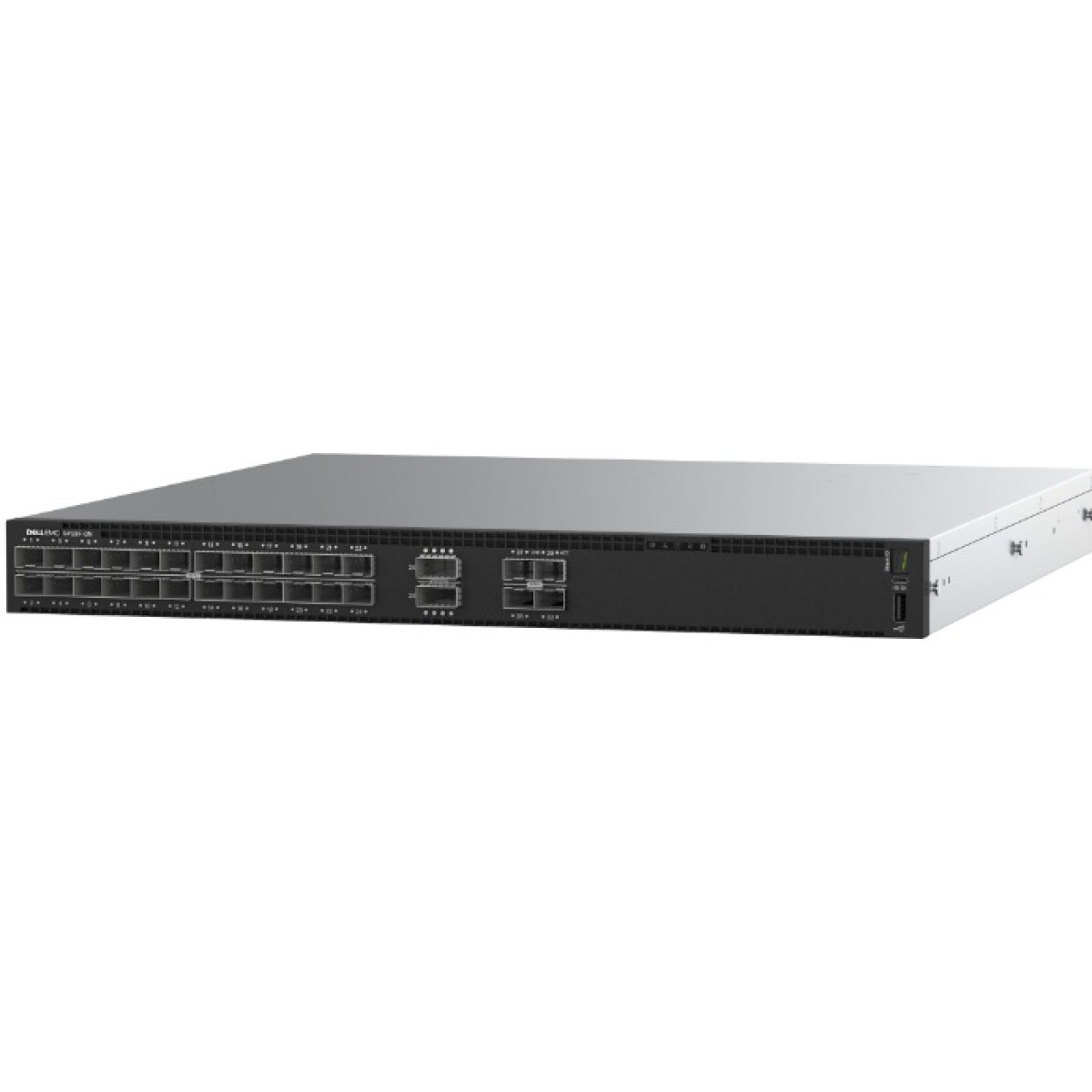 SWITCH DELL S4128F EMC S-Series 210-ALSZ-BNJB Gerenciado L2/L3 1U 28 portas x 10GbE SFP+, 2 x QSFP28, IO to PSU, 2 PSU, OS 10 S4128F-ON-499