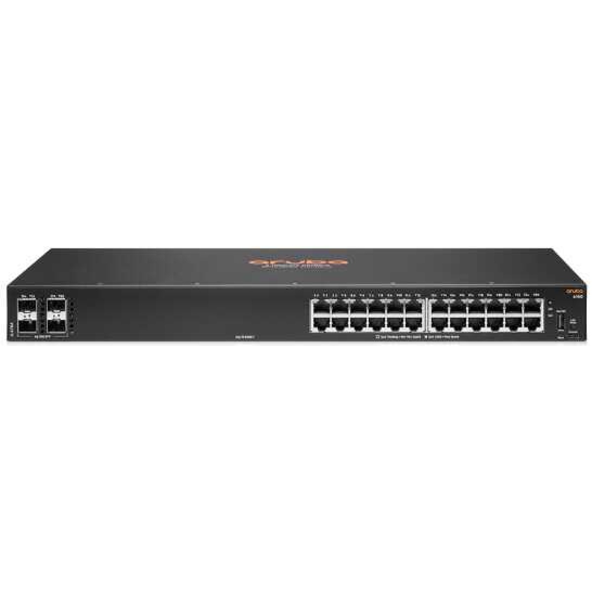 JL678A Switch hp Aruba networks 6100 24G portas gigabit 4SFP+ 1/10G gerenciavel