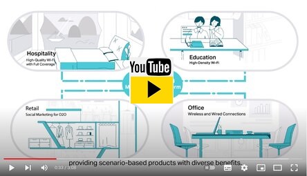 A plataforma Omada Cloud Software Defined Networking