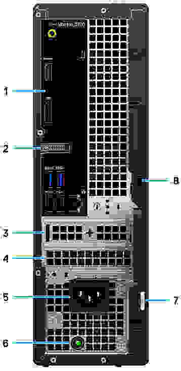 Desktop Dell Vostro 3710 windows 11 pro  win 11 64 bits sff cpu core intel i3-12100 memória ram 8 gb ddr4 hd ssd  256 gb  Gráficos Intel UHD 730 Ethernet LAN 10.1000.100 Mbit/s Wi-Fi 6 (802.11ax) Bluetooth garantia 1 ano on site computador completo pc 180 W