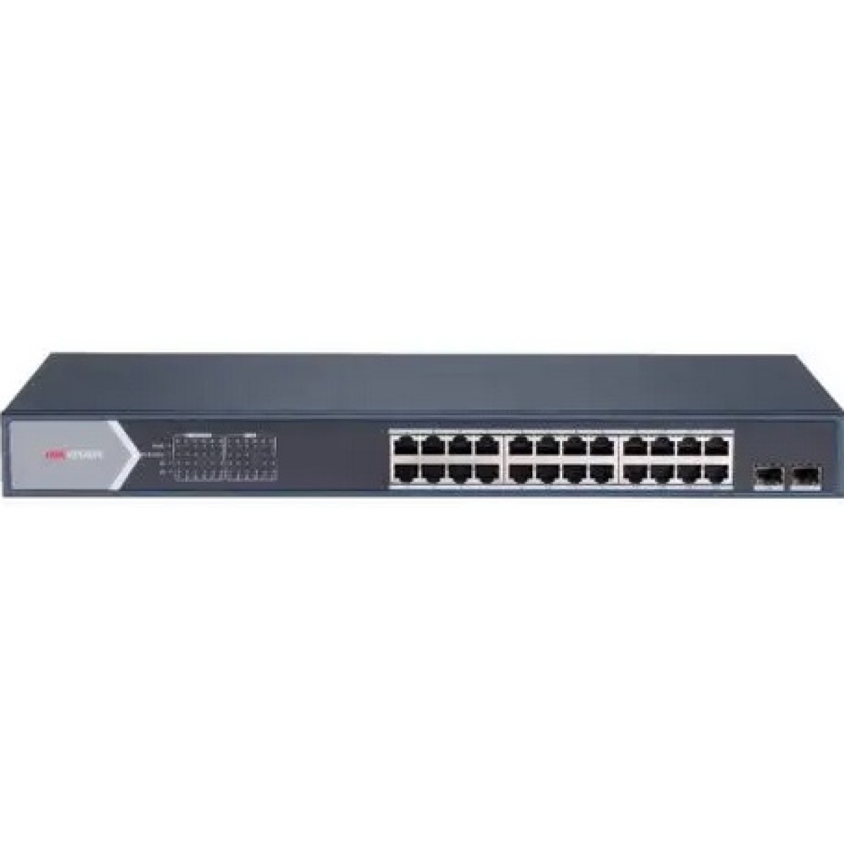 Switch Hikvision 24 portas Gigabit PoE 225W 2 SFP DS-3E0526P-E/M -0