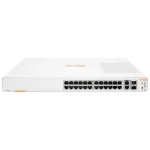 JL806A Switch HP Aruba networks Instant On 24 portas RJ-45 10/100/1000, 2 portas SFP+ 10 GbE, 2 portas 10GBASE-T gerenciavel empilhável