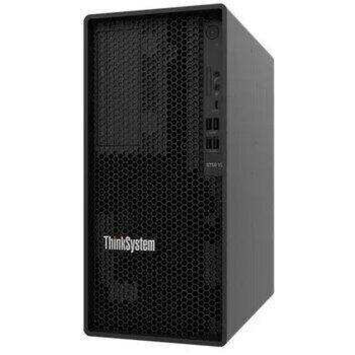 Servidor Lenovo ISG ST50v2 intel xeon E-2324G 4C memoria 16GB Máxima 64GB 4 x 16GB Até 2 discos LF RAID 0, 1, 5. Rede 1GbE 9 USB 3.0 3 anos 9x5 7D8J1004BR