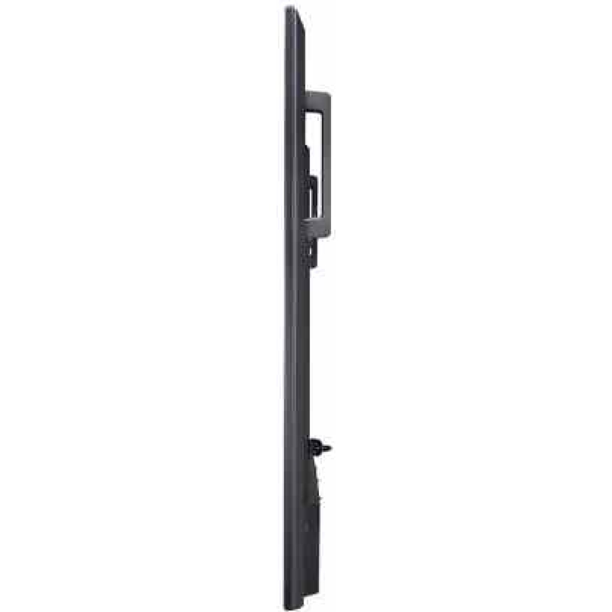 Monitor Samsung slim com design elegante e suporte integrado.
