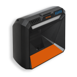 Impressora térmica portátil, modelo A4Tech, design compacto e moderno.