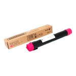 Cartucho de toner magenta, marca HP, compatível com impressoras.