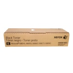 Toner preto Xerox para impressoras, embalagem destacando o produto.