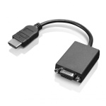 Adaptador HDMI para VGA, compacto e prático, ideal para conexões de vídeo.