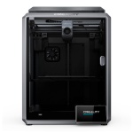 Impressora 3D Flashforge com design fechado e painel de controle.