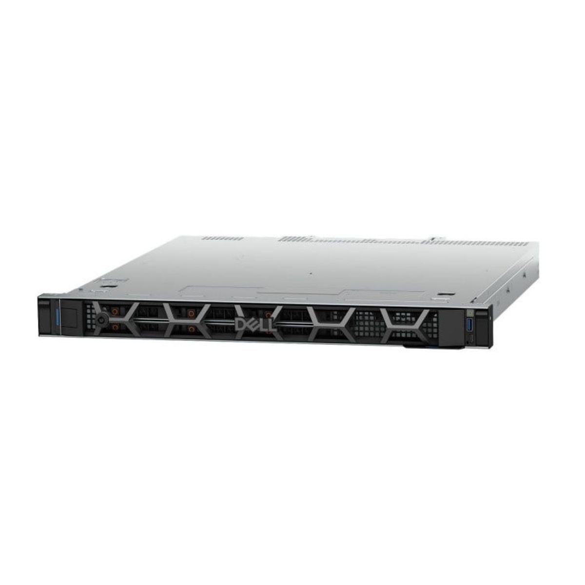 Servidor de armazenamento Dell, modelo R720, com ventilação frontal visível.