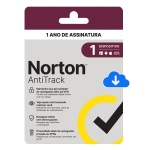 Assinatura Norton AntiTrack, proteção de privacidade por 1 ano.