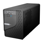 Gabinete de computador SWS, design moderno e ventilação otimizada.