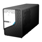 Fonte SMS com design moderno e ventilação eficiente.