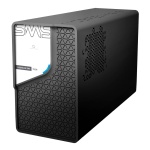 Gabinete de computador SWS, design moderno e ventilação otimizada.