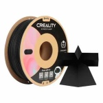 Filamento Creality de impressão 3D, preto, ideal para projetos detalhados.