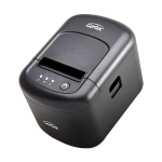 Impressora térmica compacta da marca GPR, ideal para recibos e etiquetas.