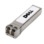 Transceptor Dell, tipo SFP, com conector para rede.