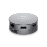 Hub USB Dell com múltiplas portas para conectividade.