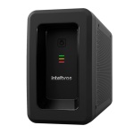 Intelbras NVR, dispositivo de gravação, com luzes indicadoras de status.