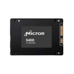 SSD Micron 5400 com design compacto e conectores SATA.