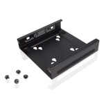 Suporte para HDD de 2,5" em metal, com parafusos inclusos.