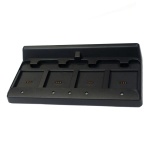 Carregador de bateria multiuso, compatível com diversas marcas de câmeras.