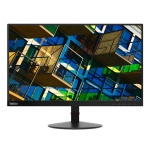 Monitor Lenovo com design moderno e cores vibrantes.