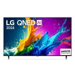 TV LG QNED AI 2024 com cores vibrantes e sistema webOS.