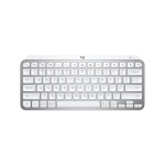Teclado sem fio HP, compacto, com design moderno e teclas brancas.