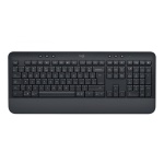 Teclado sem fio Logitech K270, design compacto e teclas confortáveis.