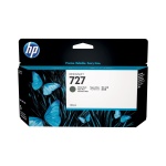Cartucho de tinta HP 727, compatível com impressoras, design com borboletas.