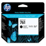 Cartucho de tinta HP 761, compatível com impressoras, embalagem azul.