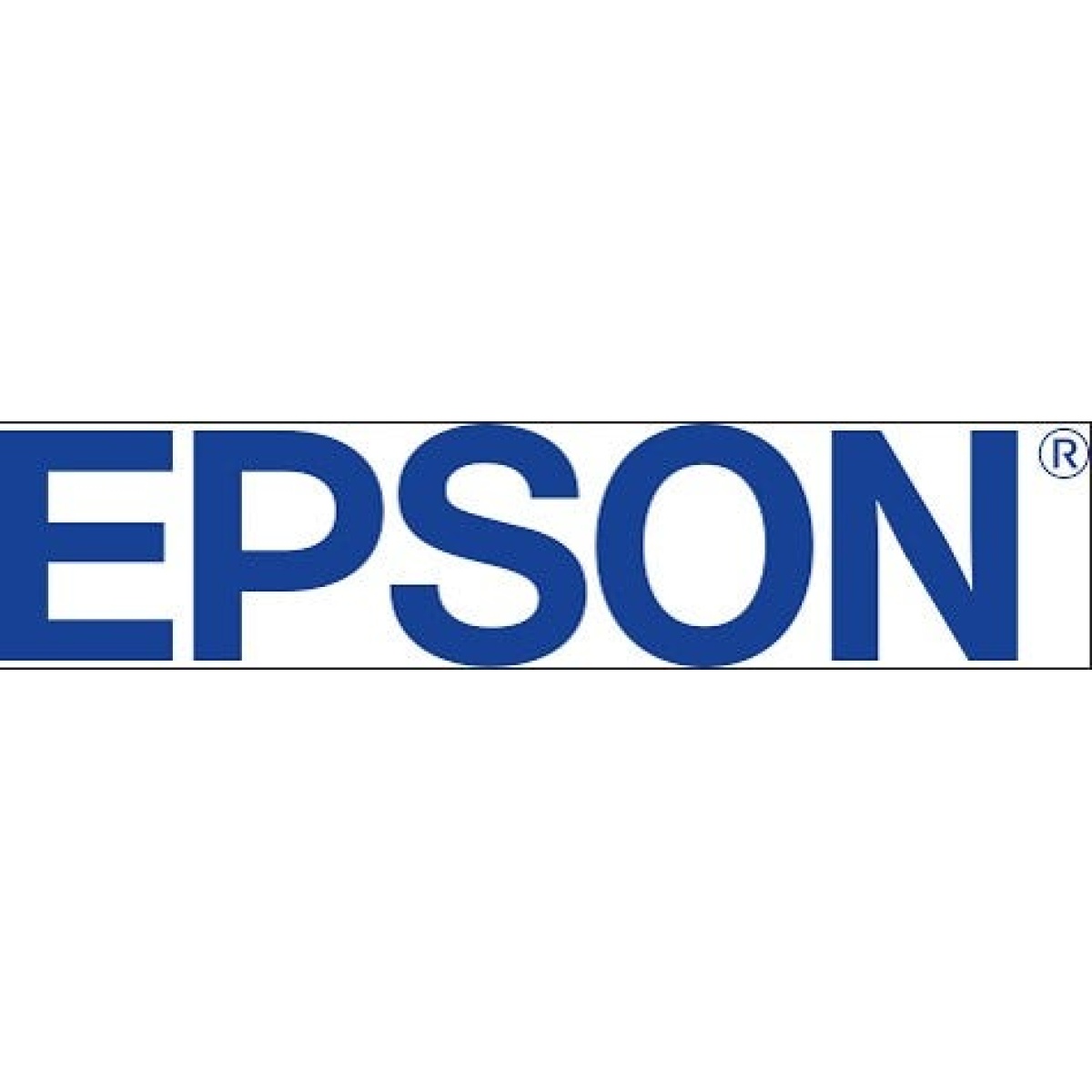 Logo da Epson em azul, representando a marca de tecnologia.