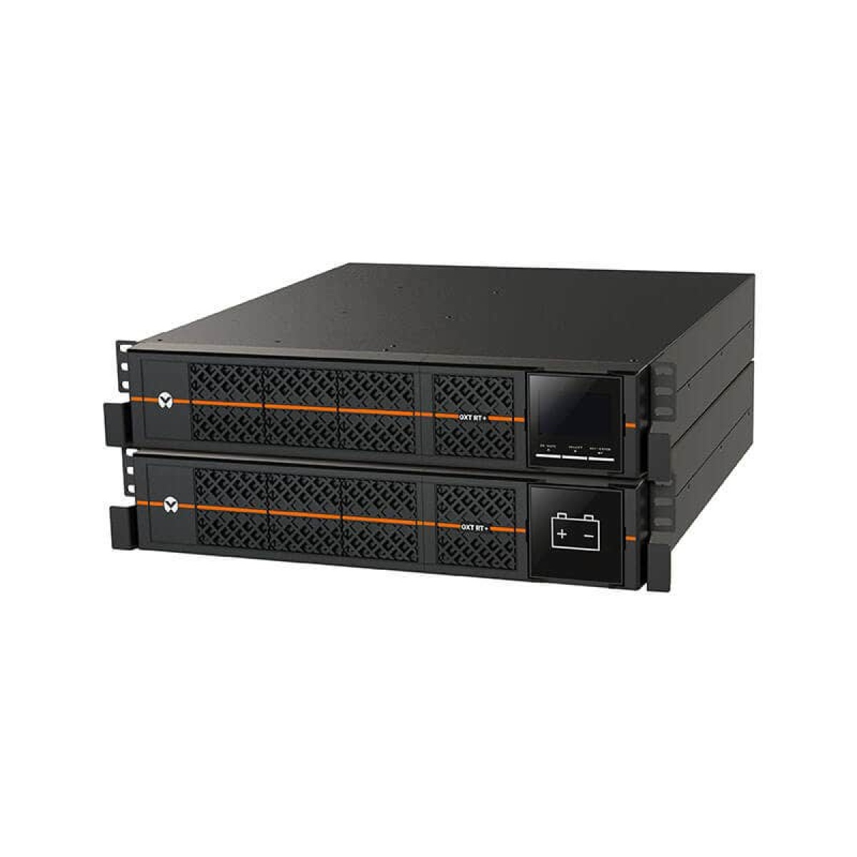 Servidor rack 2U, marca desconhecida, com design compacto e ventilação eficiente.
