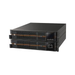 Servidor rack 2U, marca desconhecida, com design compacto e ventilação eficiente.