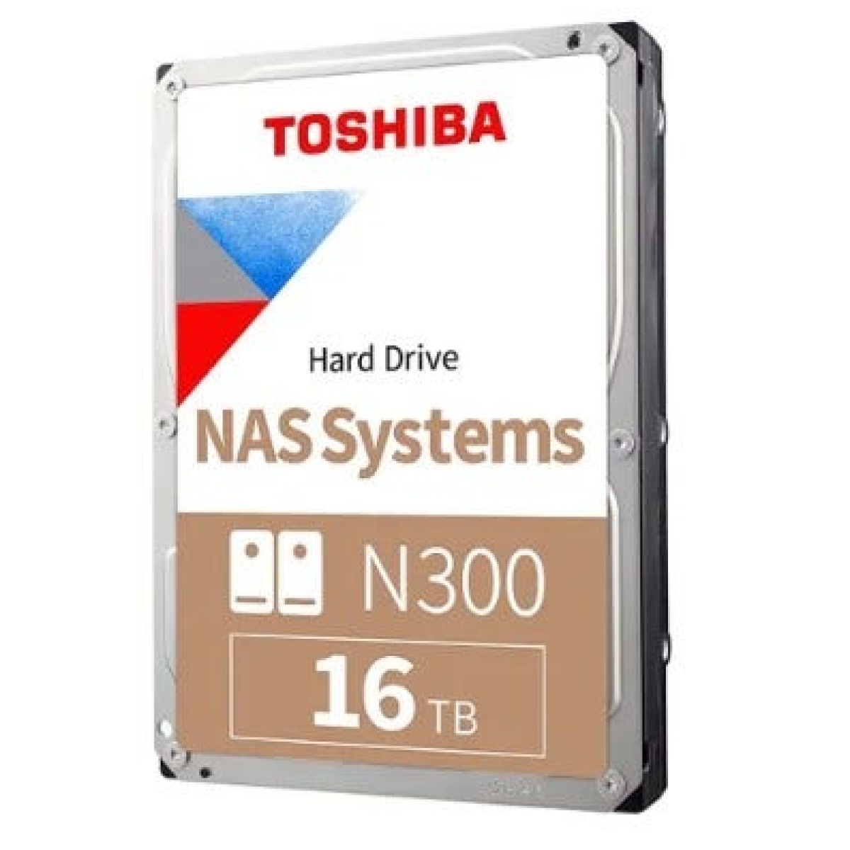 Disco rígido Toshiba N300 16TB para sistemas NAS.
