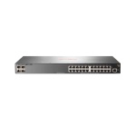 Switch de rede TP-Link, 24 portas, design compacto e robusto.